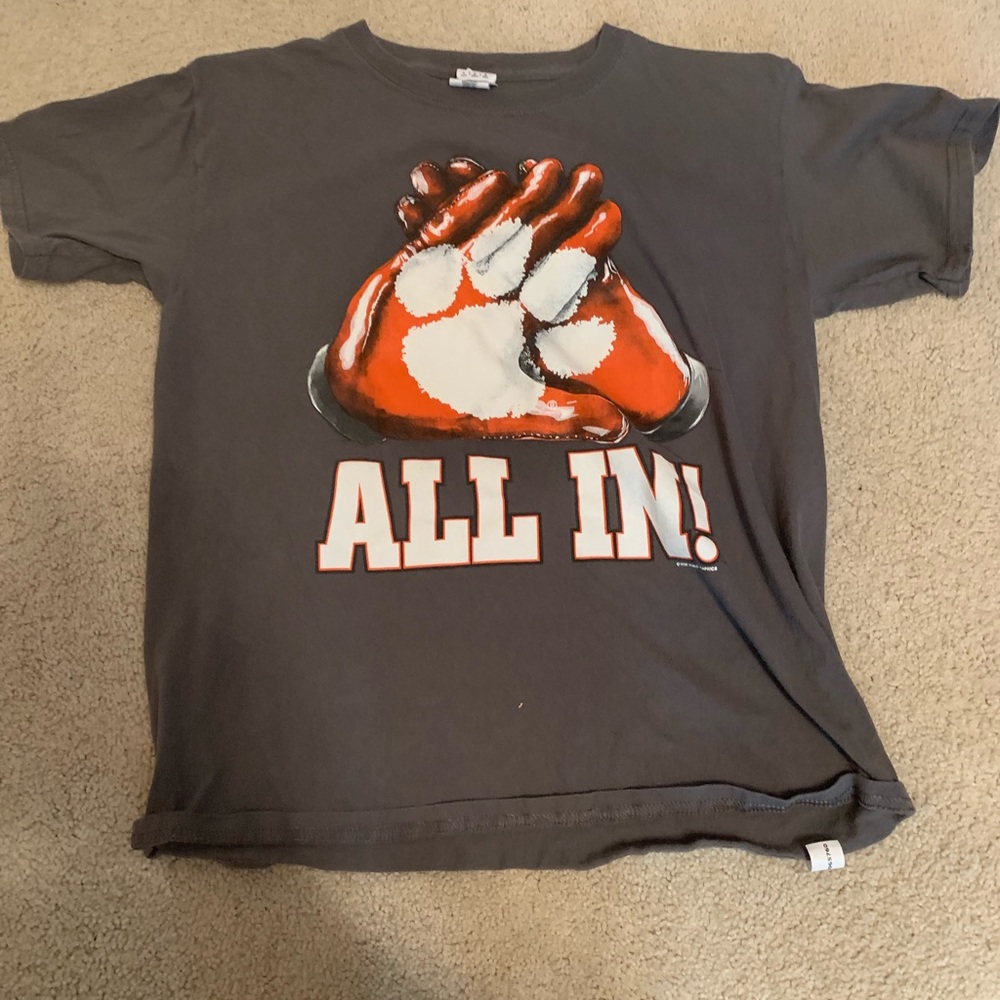 Boys all in t-shirt (Clemson Tigers)